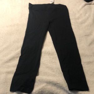 Wet seal cropped leggings.